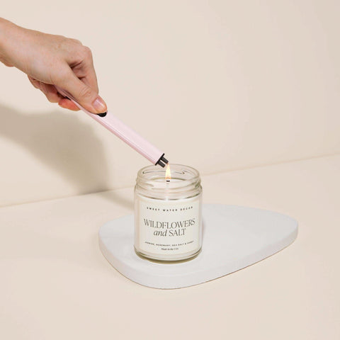 Blush Pink Electric Lighter - SwagglyLife Home & Fashion Blush Pink Electric Lighter - SwagglyLife Home & Fashion