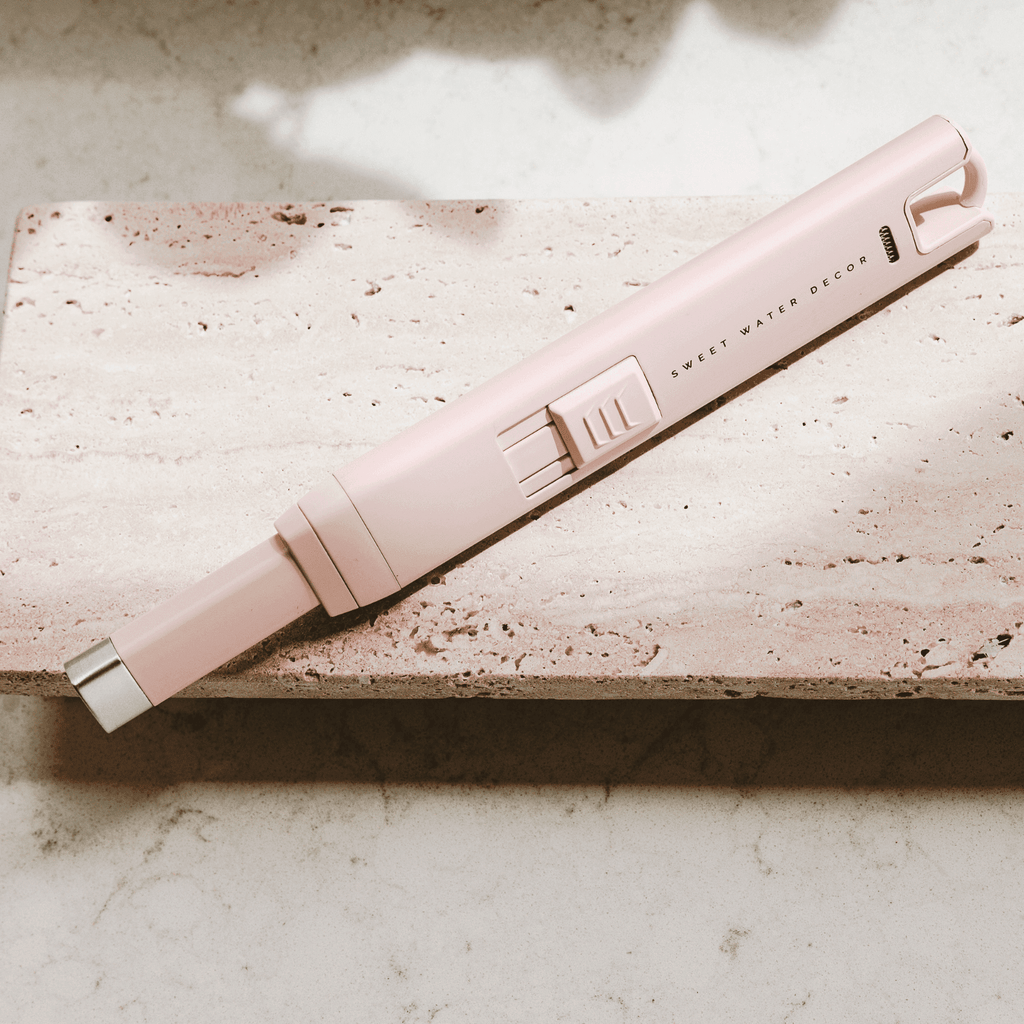 Blush Pink Large Electric Lighter - SwagglyLife Home & Fashion