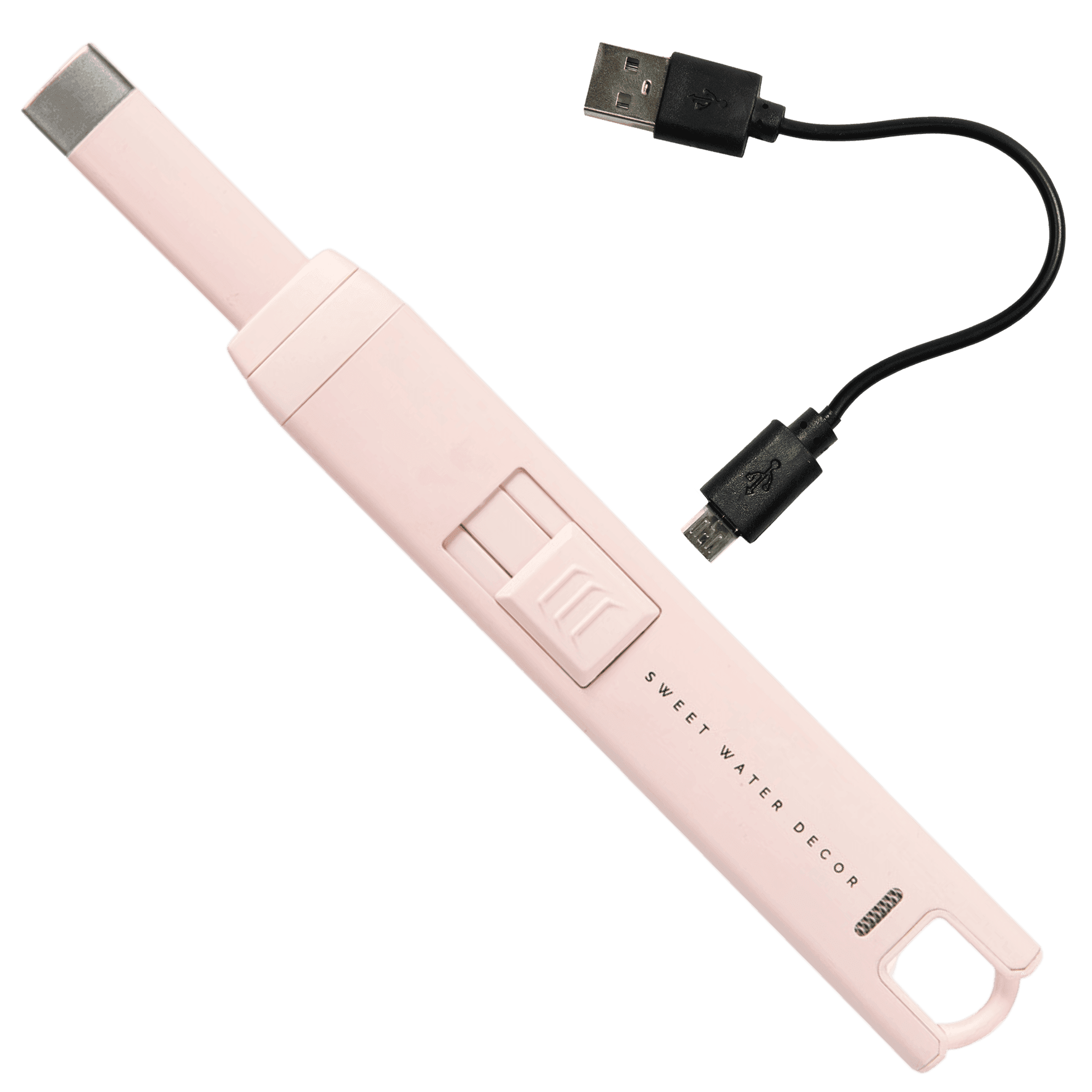Blush Pink Large Electric Lighter - SwagglyLife Home & Fashion Blush Pink Large Electric Lighter - SwagglyLife Home & Fashion