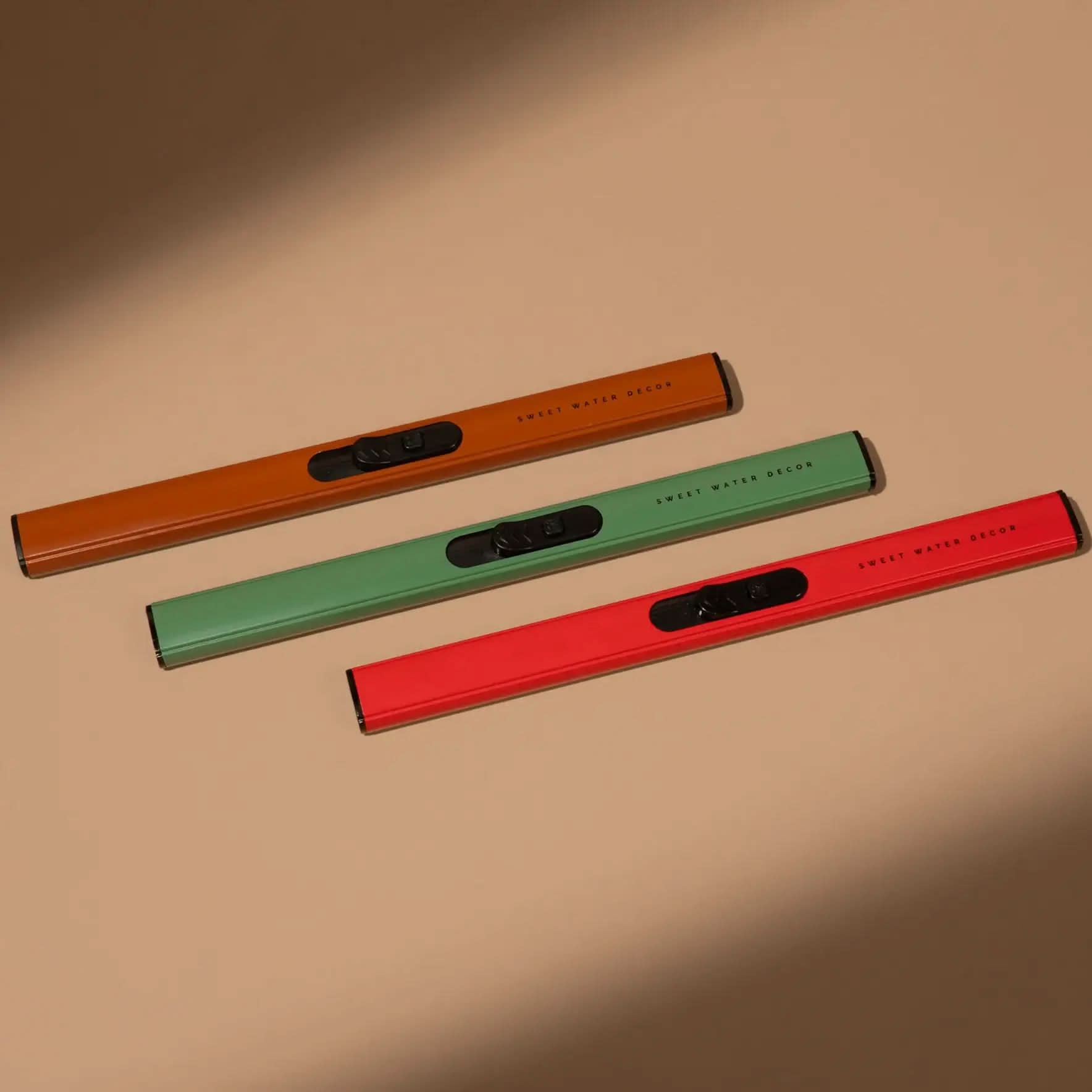 Burnt Orange Electric Lighter - SwagglyLife Home & Fashion Burnt Orange Electric Lighter - SwagglyLife Home & Fashion