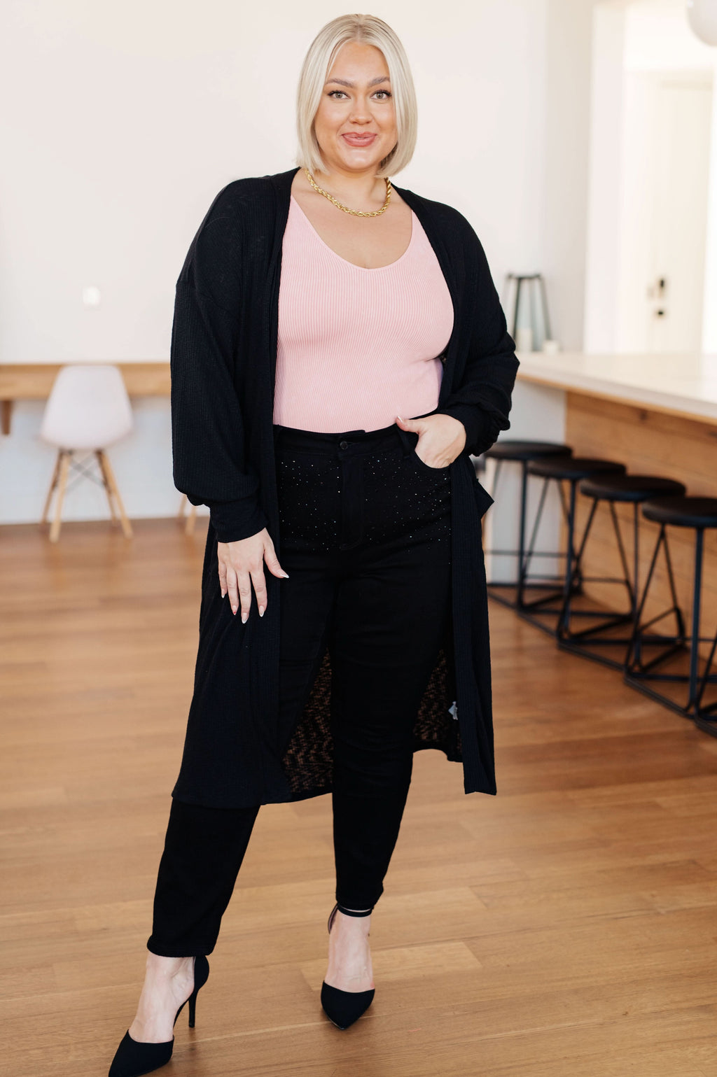 Lengths You'll Go Duster Cardigan in - Layers photo