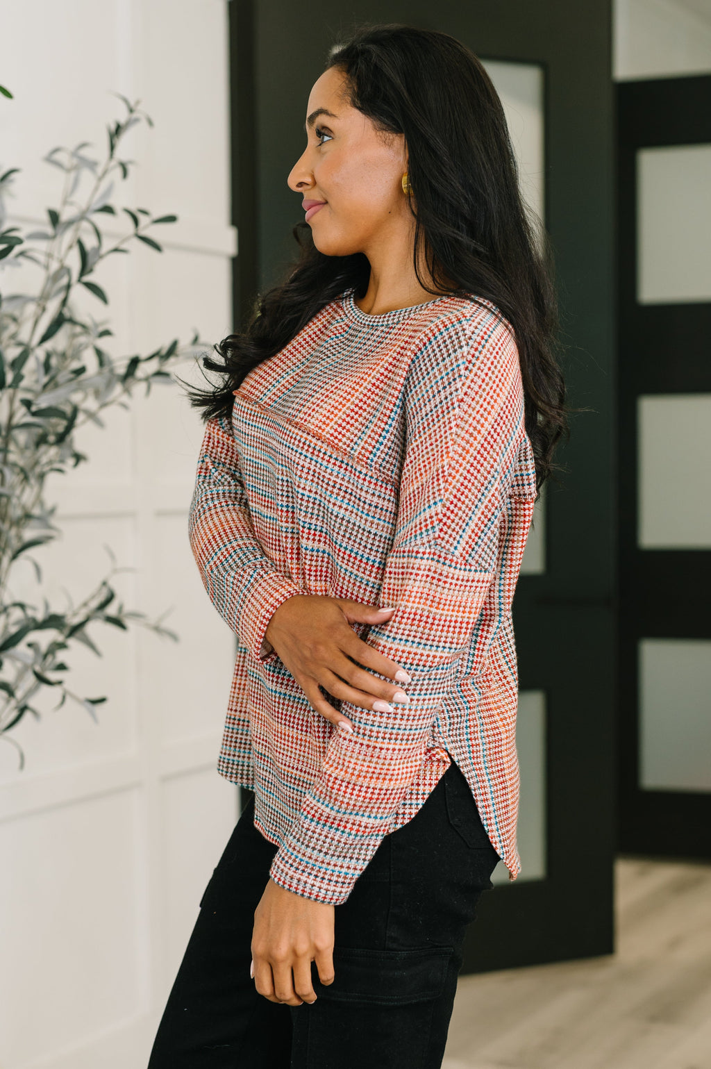 Life Like This Dolman Long Sleeve Top -