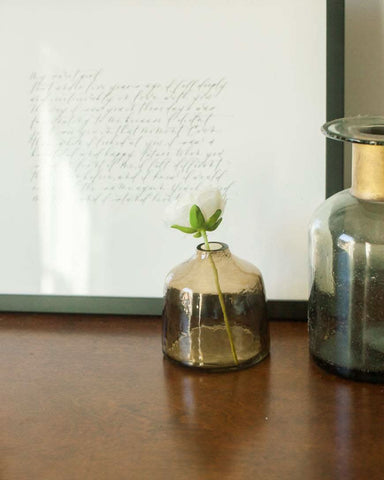 Bella Handblown Hammered Bud Vase - SwagglyLife Home & Fashion Bella Handblown Hammered Bud Vase - SwagglyLife Home & Fashion