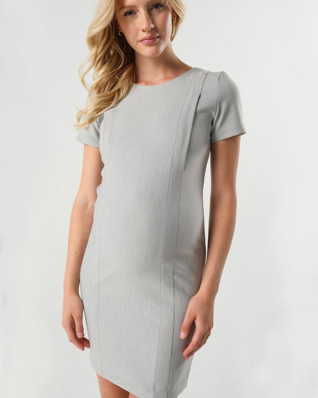 The Boardroom Maternity & Nursing Dress in - Women's maternity dress photo