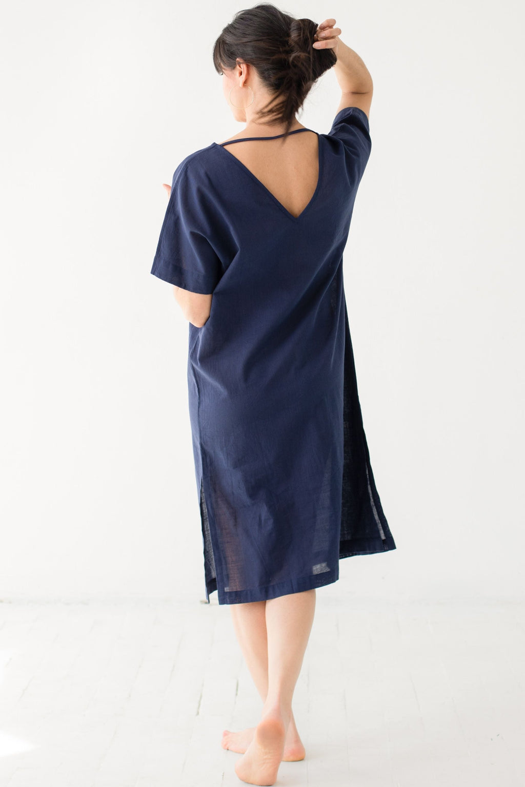 Classic Woven Kaftan in - COVER UPS photo