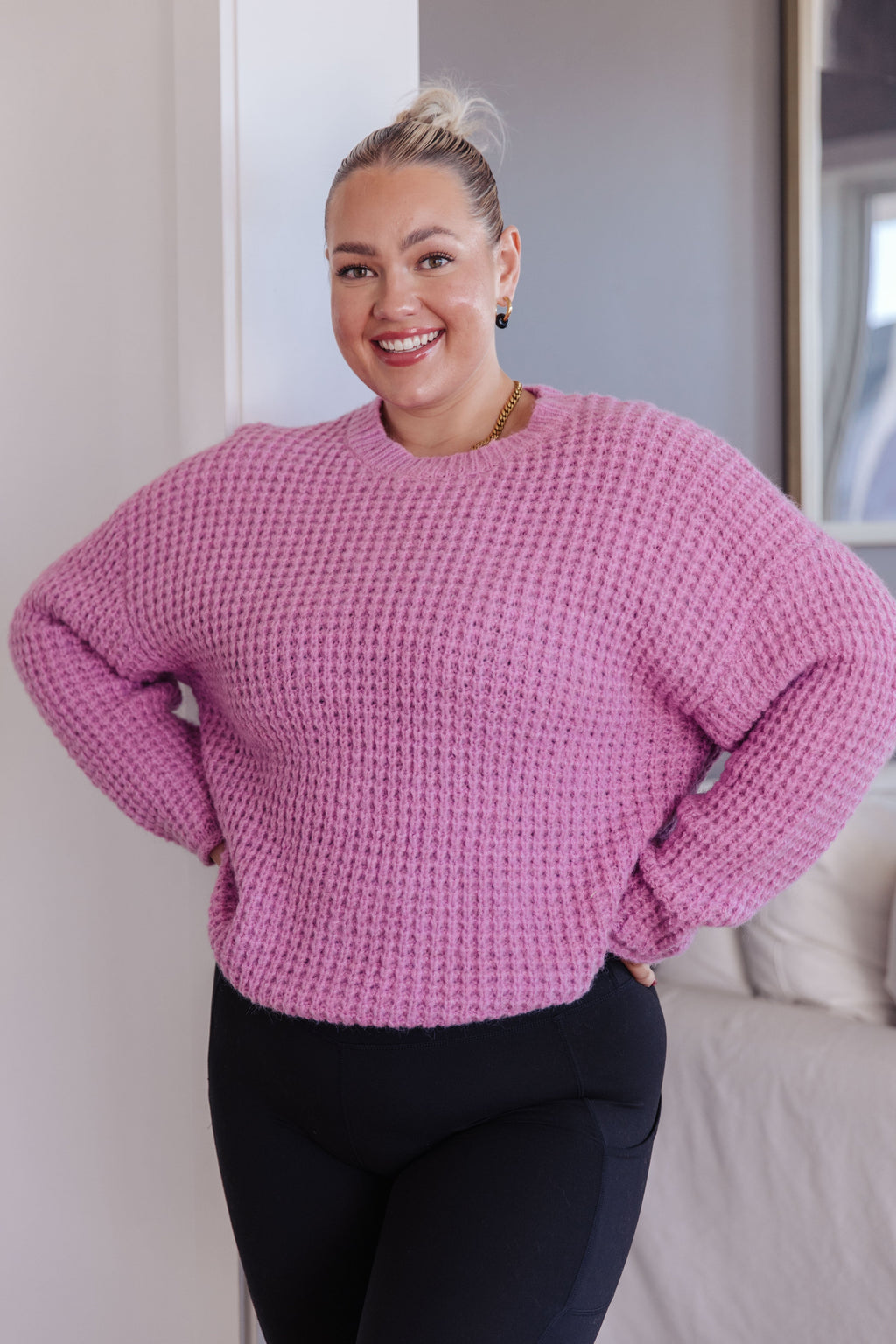 Little Knitter Sweater in - Tops photo