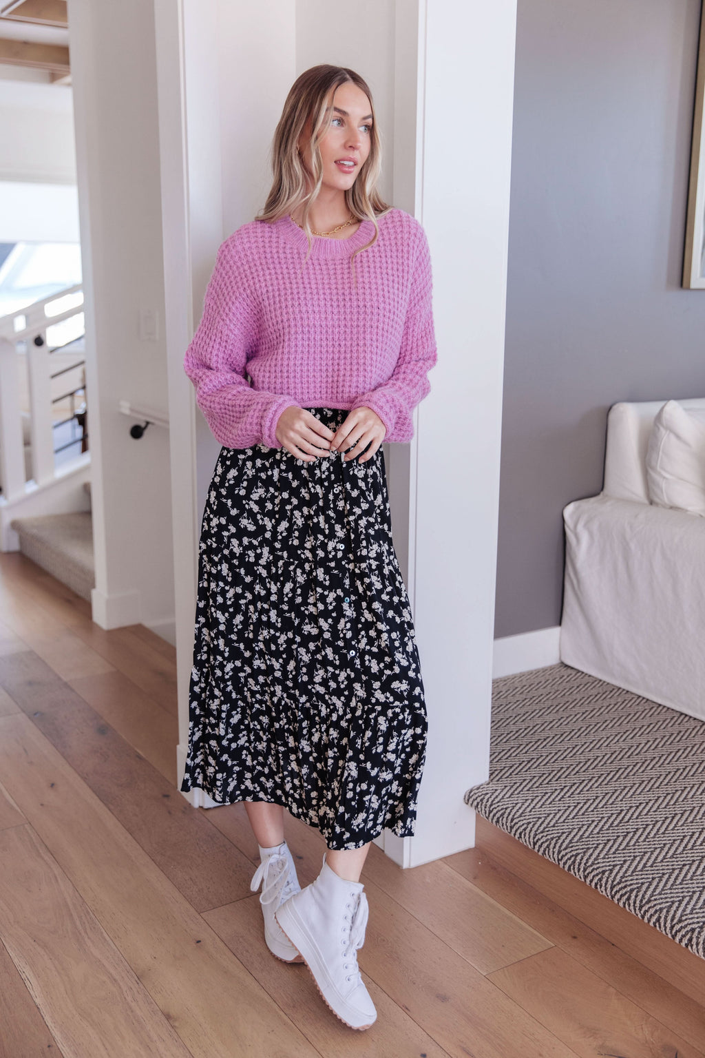 Little Knitter Sweater in - Tops photo