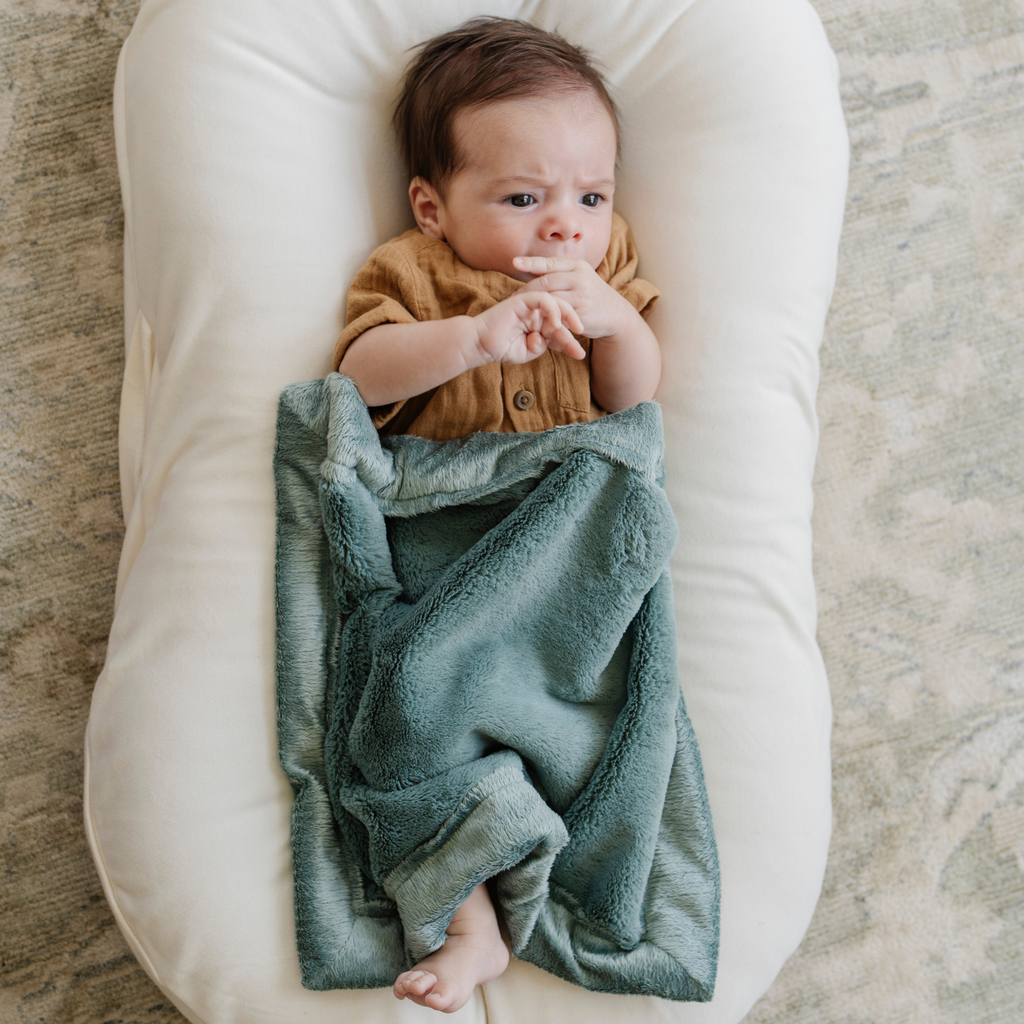 Saranoni Lush Mini Blankets in Eucalyptus - photo