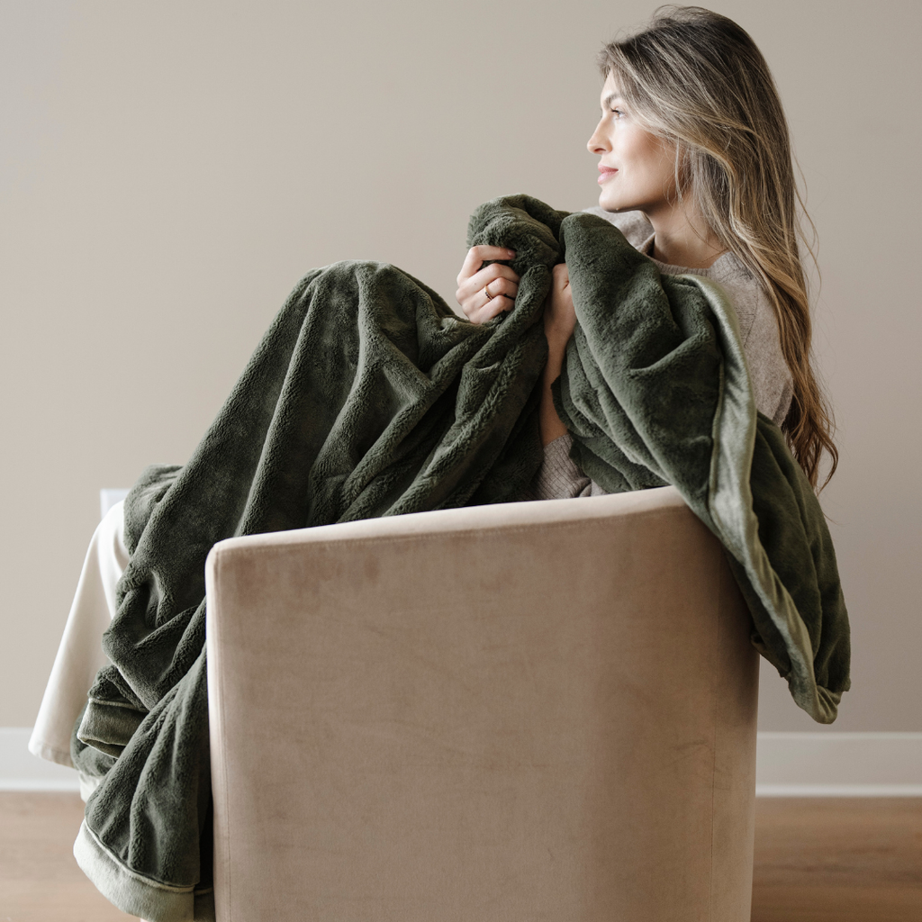 LUSH XL BLANKETS in Fern - photo