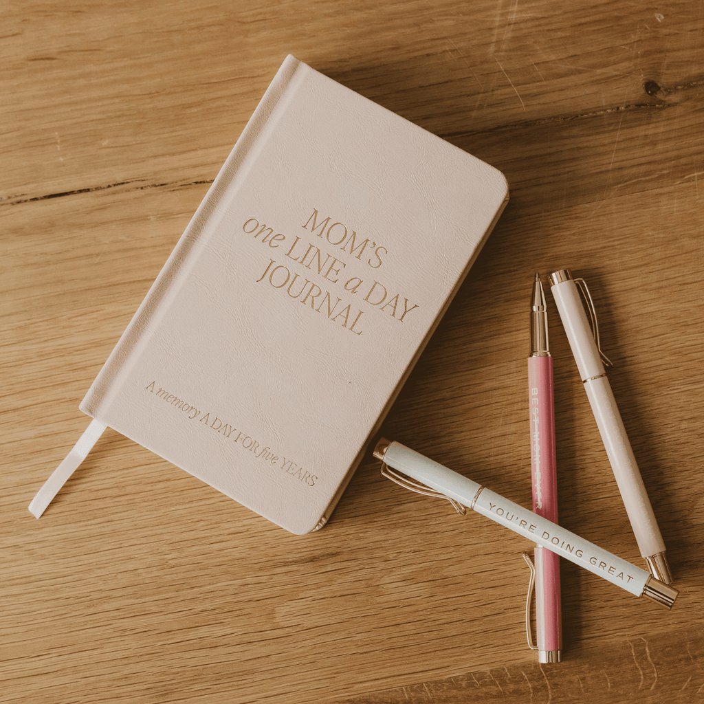Mom's One Line A Day Leather Journal in - Notebooks photo