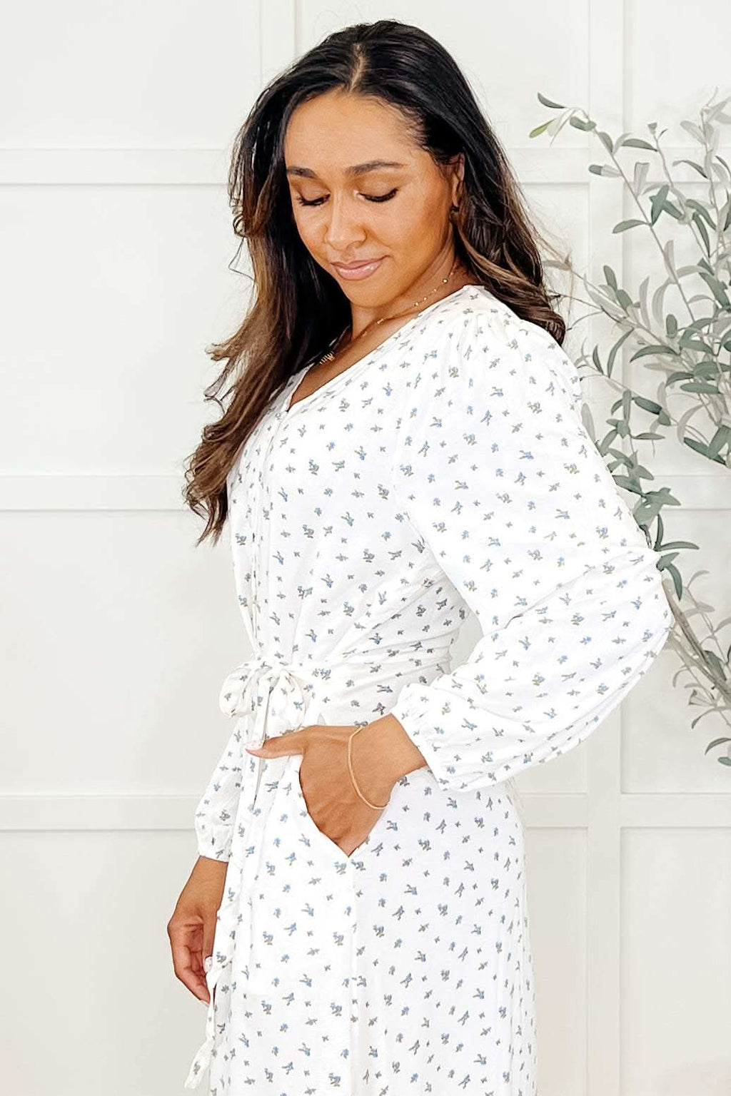 Maple Dress Floweret in - Maxi Dresses photo