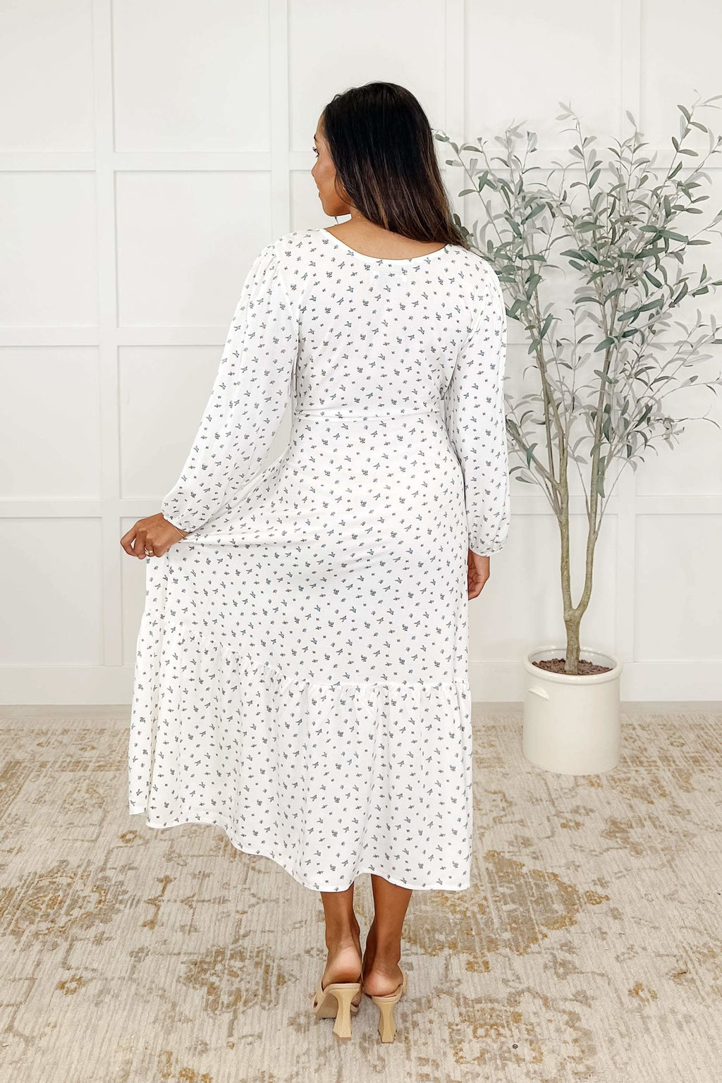 Maple Dress Floweret in - Maxi Dresses photo