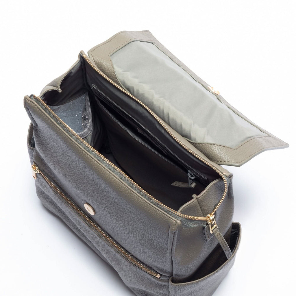 Freshly Picked Sage Mini Classic Bag II in - Mini Classic Diaper Bag II photo