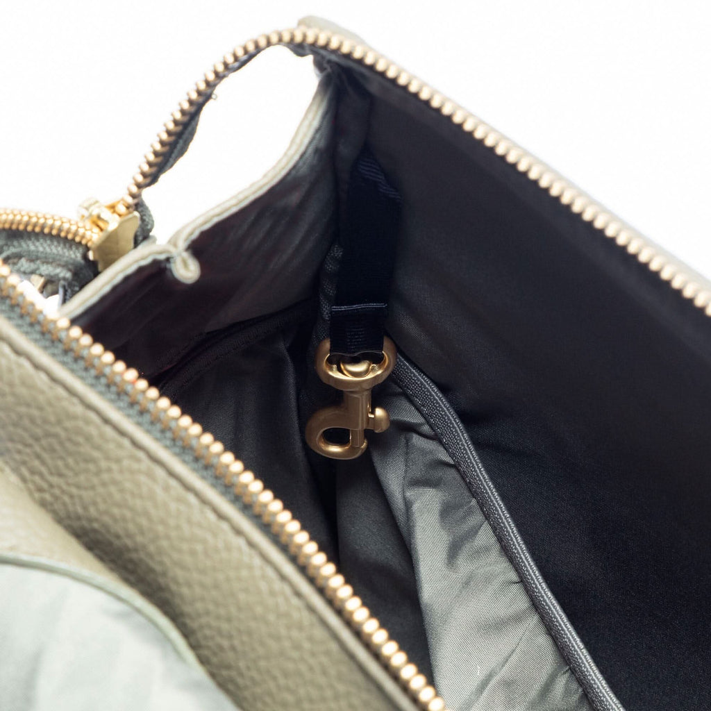 Freshly Picked Sage Mini Classic Bag II in - Mini Classic Diaper Bag II photo