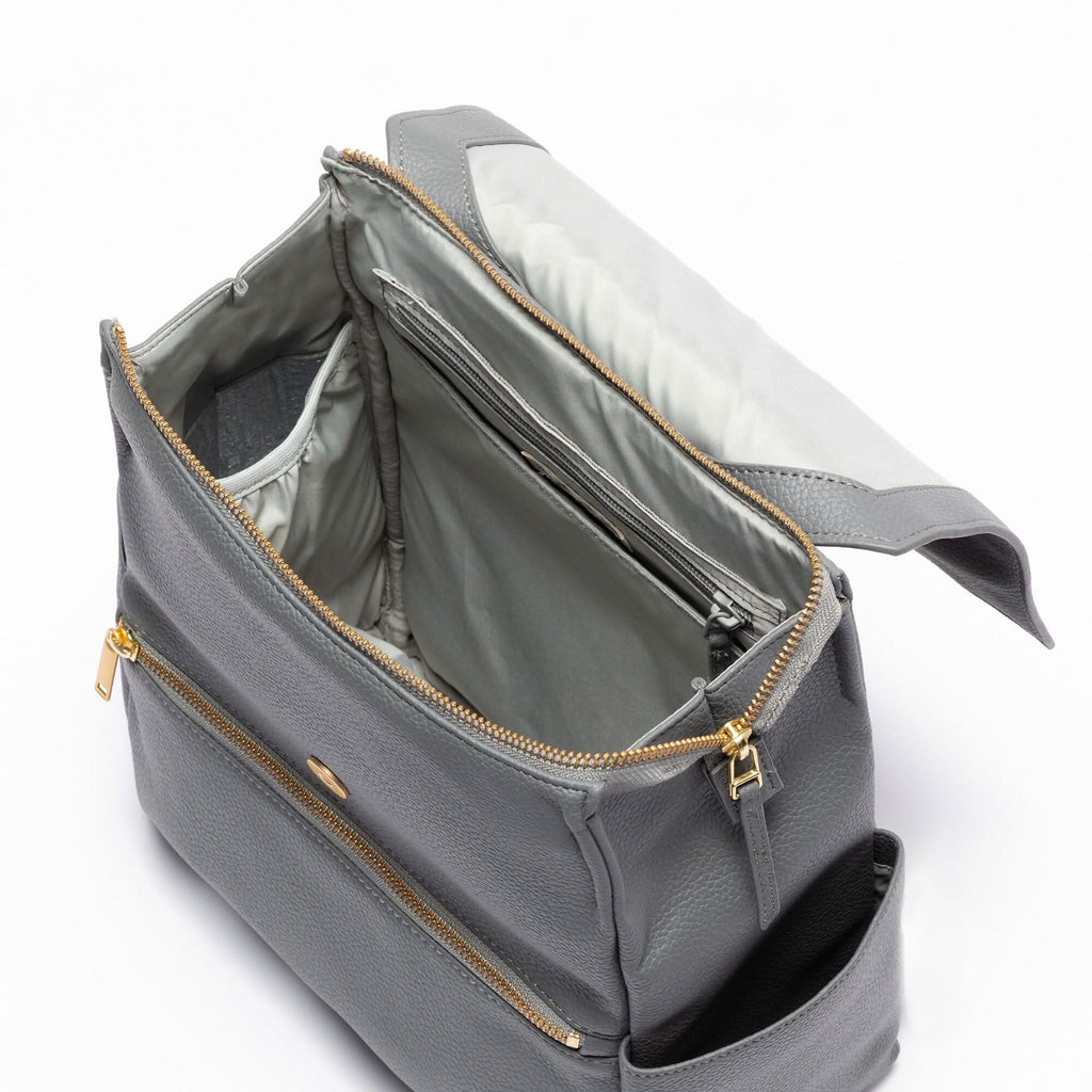 Freshly Picked Stone Mini Classic Diaper Bag II in - Mini Classic Diaper Bag II photo