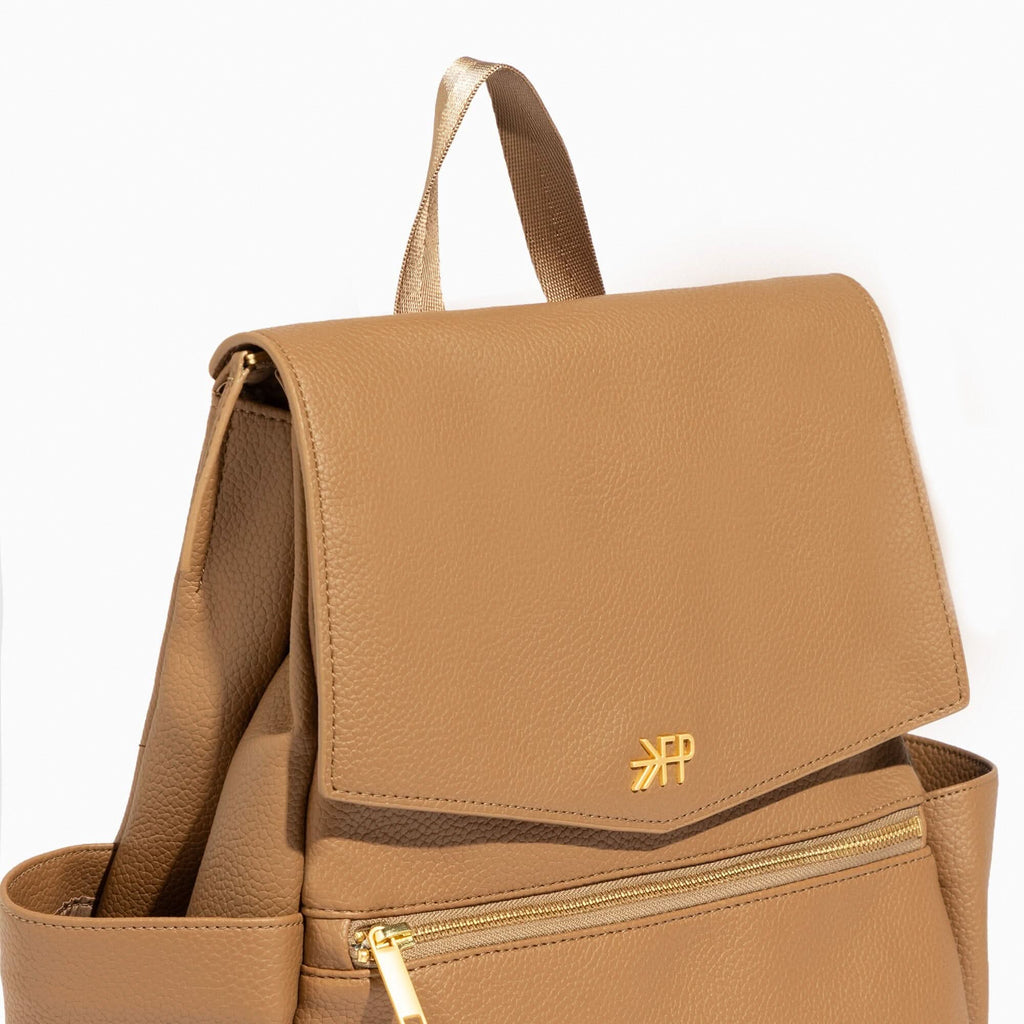 Freshly Picked Toffee Mini Classic Diaper Bag II in - Mini Classic Diaper Bag II photo