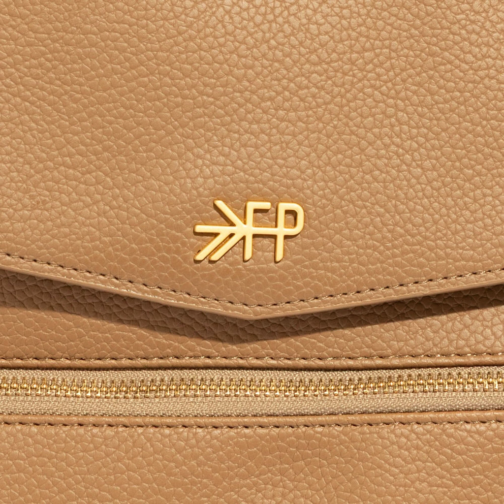 Freshly Picked Toffee Mini Classic Diaper Bag II in - Mini Classic Diaper Bag II photo