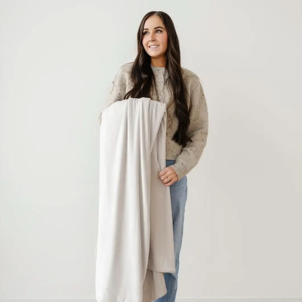 Saranoni Minky Stretch XL Throw Blankets - SwagglyLife Home & Fashion