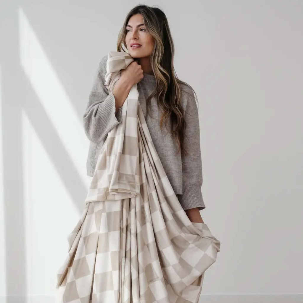 MINKY STRETCH THROW BLANKETS - SwagglyLife Home & Fashion