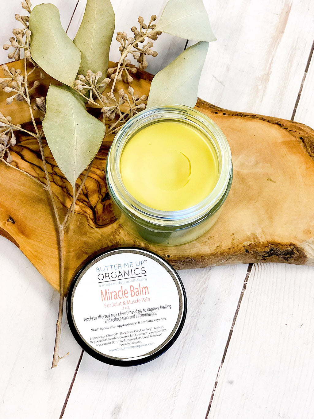 Miracle Balm / Organic Herbal Pain Balm / Muscle Pain / Deep Joint Pain / Pain Relief Balm / Pain Reliever / Sore Muscles / Sore Joints in - Body photo