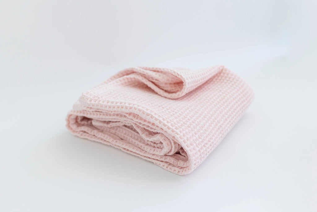 Waffle Blankets - Newborn, Baby, Toddler - 100% Cotton in - Swaddle Blankets & Hat / Headband Sets photo
