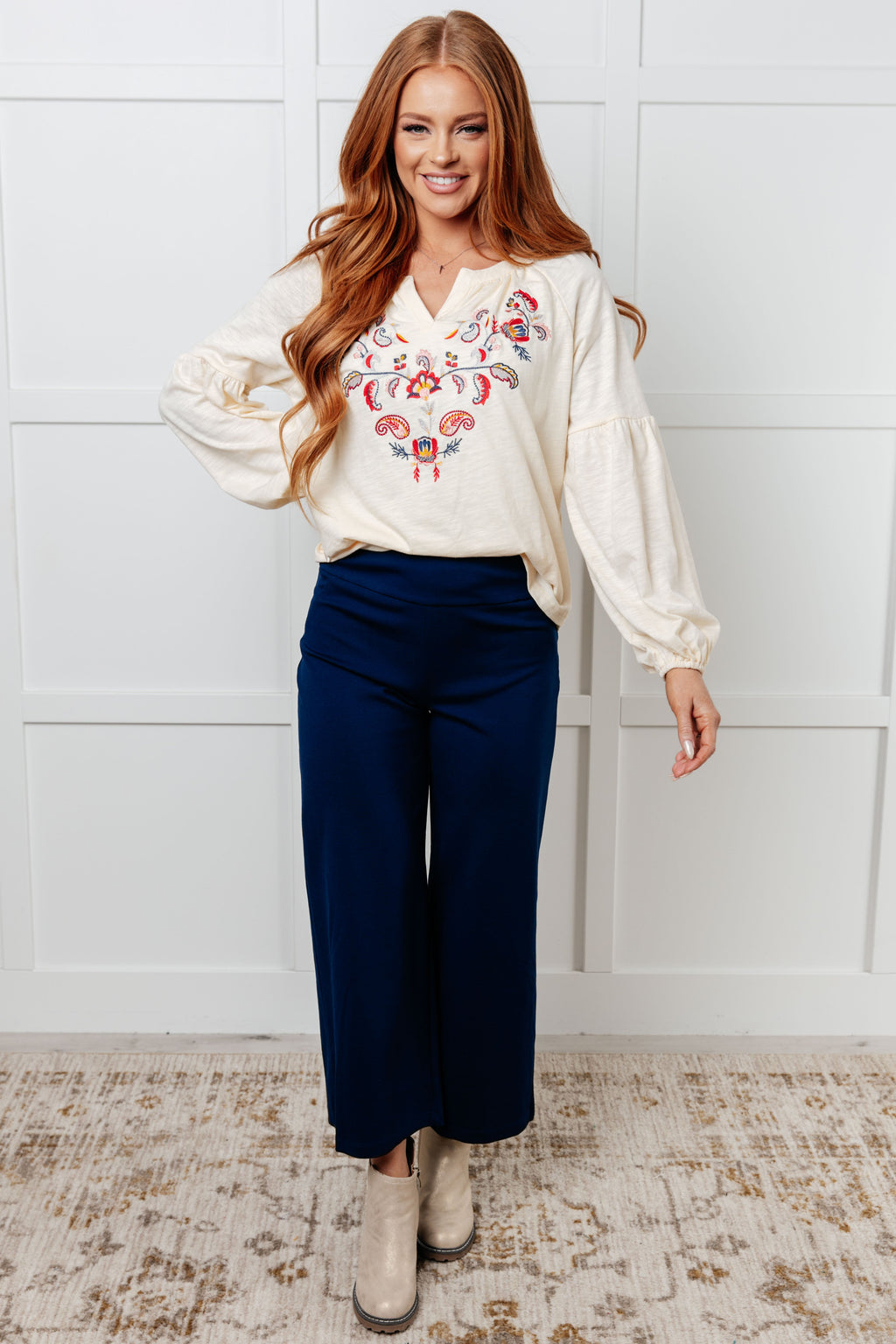 More Than You Would Think Embroidered Blouse in - Blouses photo
