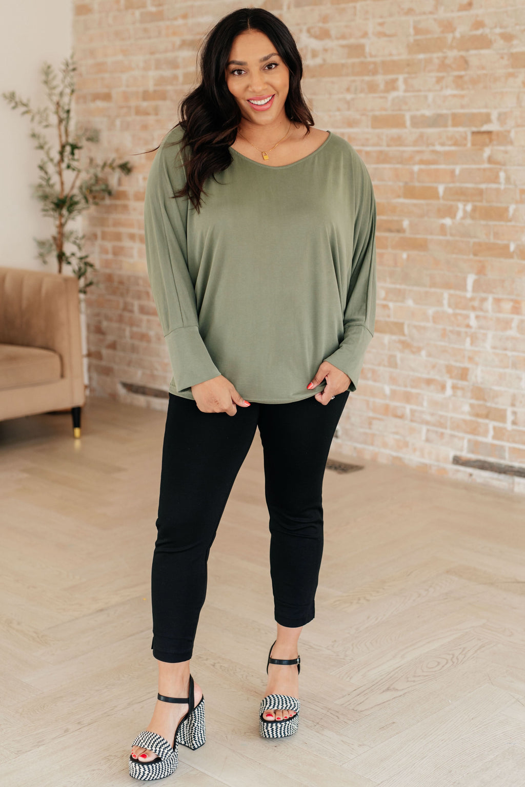 My Cozy Haven Long Sleeve Top in - Tops photo