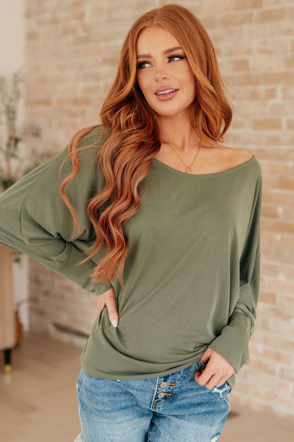 My Cozy Haven Long Sleeve Top in - Tops photo