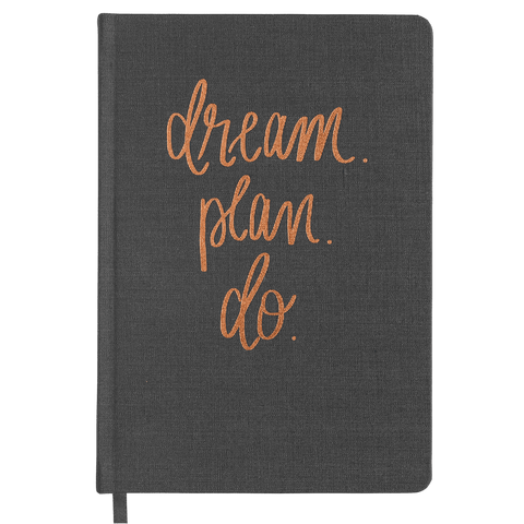 Dream Plan Do Fabric Journal - SwagglyLife Home & Fashion Dream Plan Do Fabric Journal - SwagglyLife Home & Fashion