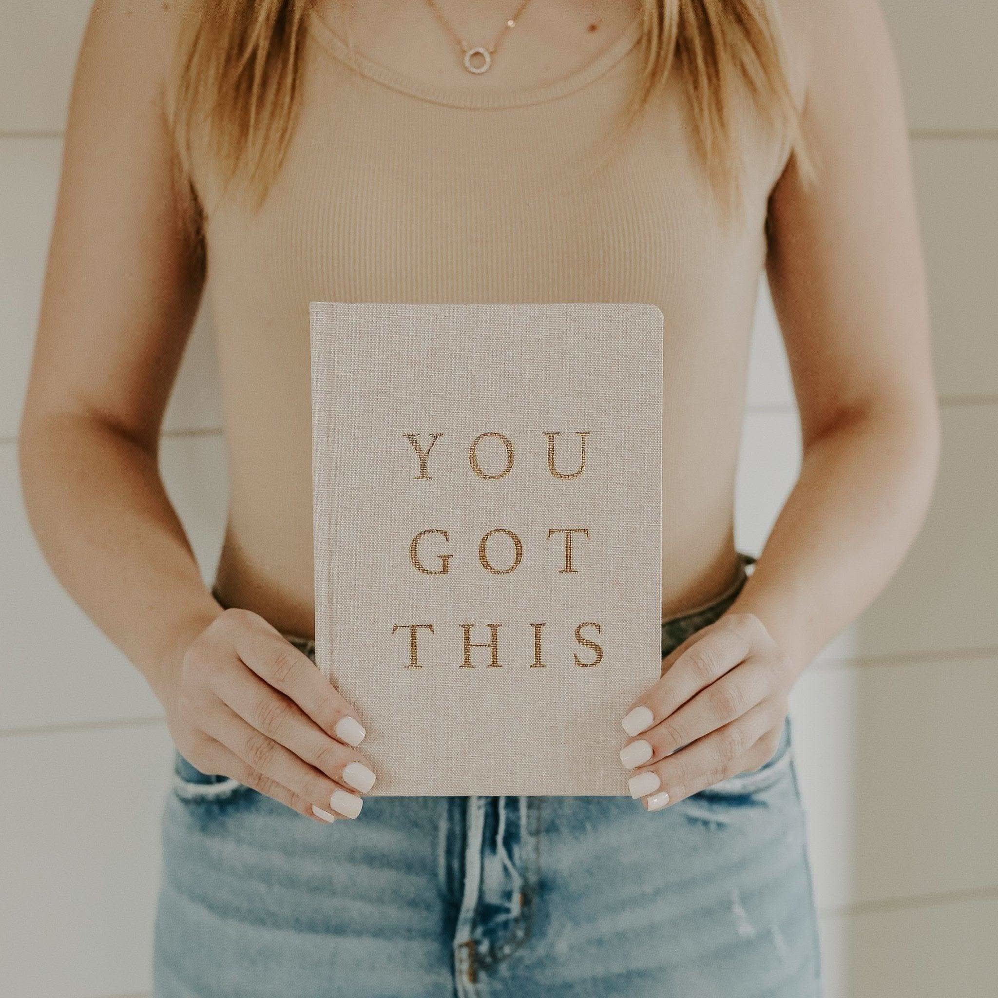 You Got This Fabric Journal - SwagglyLife Home & Fashion You Got This Fabric Journal - SwagglyLife Home & Fashion