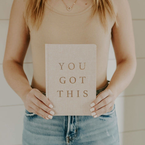You Got This Fabric Journal - SwagglyLife Home & Fashion You Got This Fabric Journal - SwagglyLife Home & Fashion