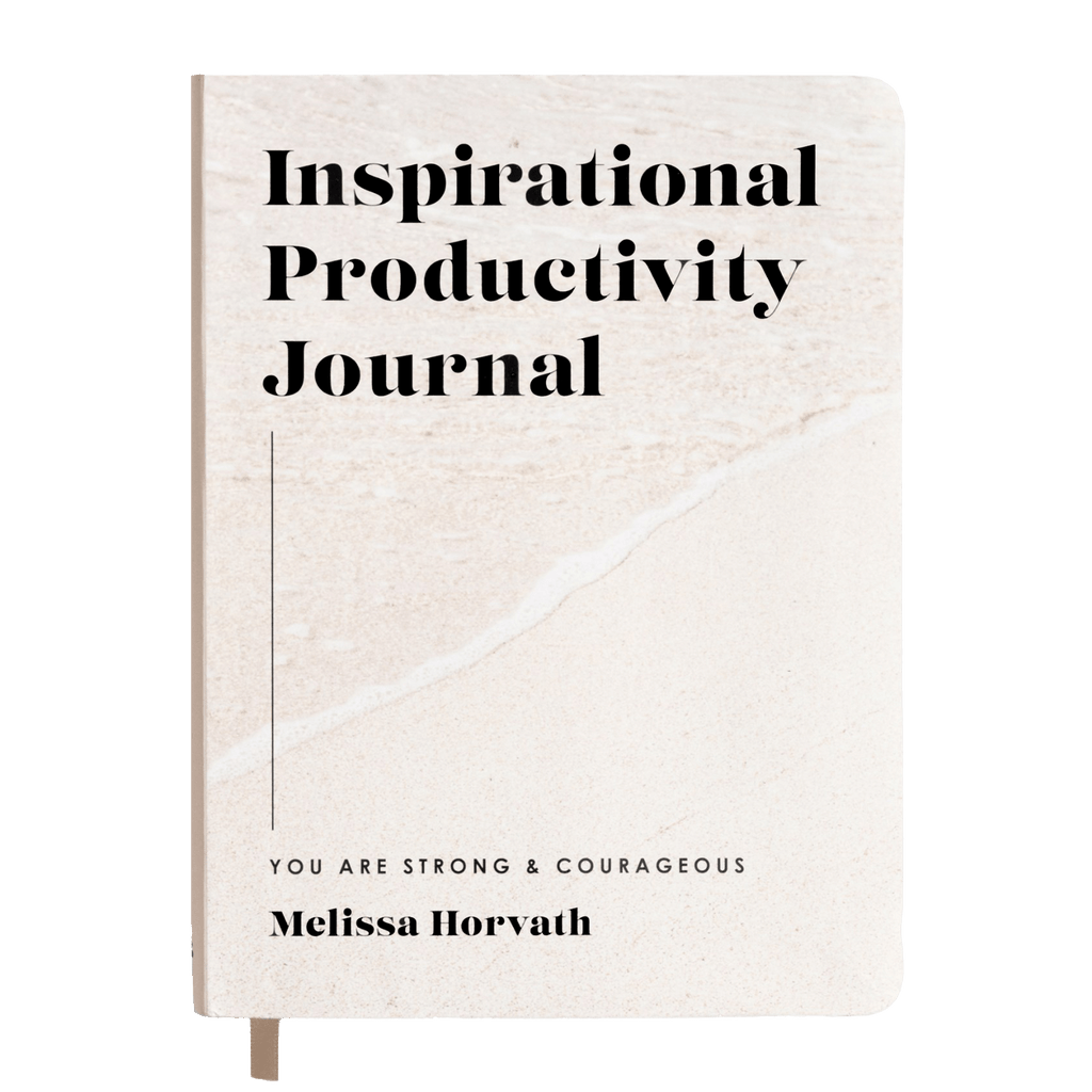 Inspirational Productivity Journal: You Are Strong & Courageous in - Notebooks photo