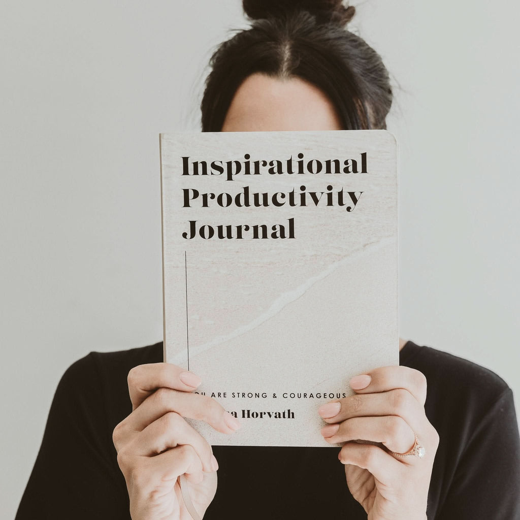 Inspirational Productivity Journal: You Are Strong & Courageous in - Notebooks photo