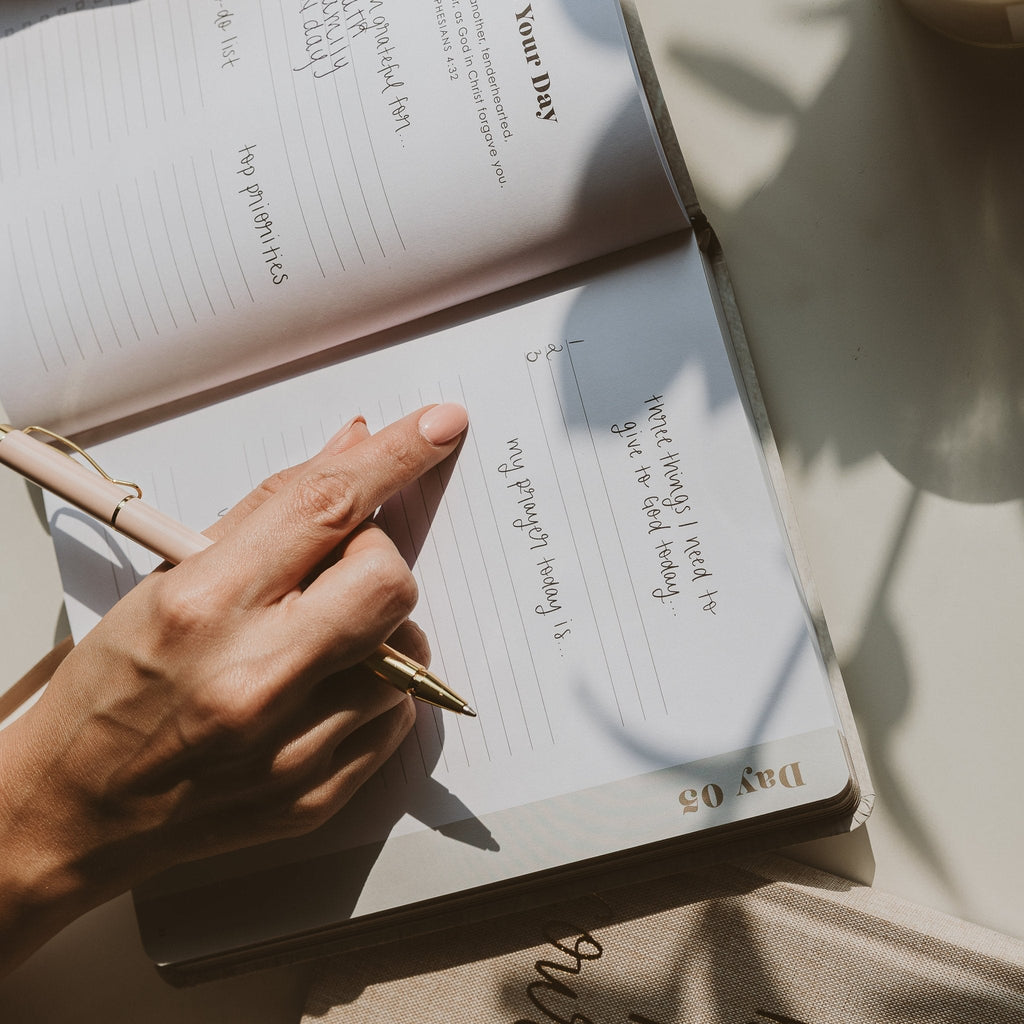 Inspirational Productivity Journal: You Are Strong & Courageous in - Notebooks photo