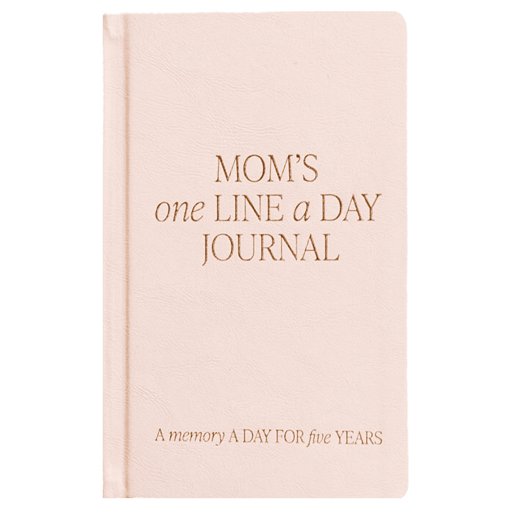 Mom's One Line A Day Leather Journal - SwagglyLife Home & Fashion