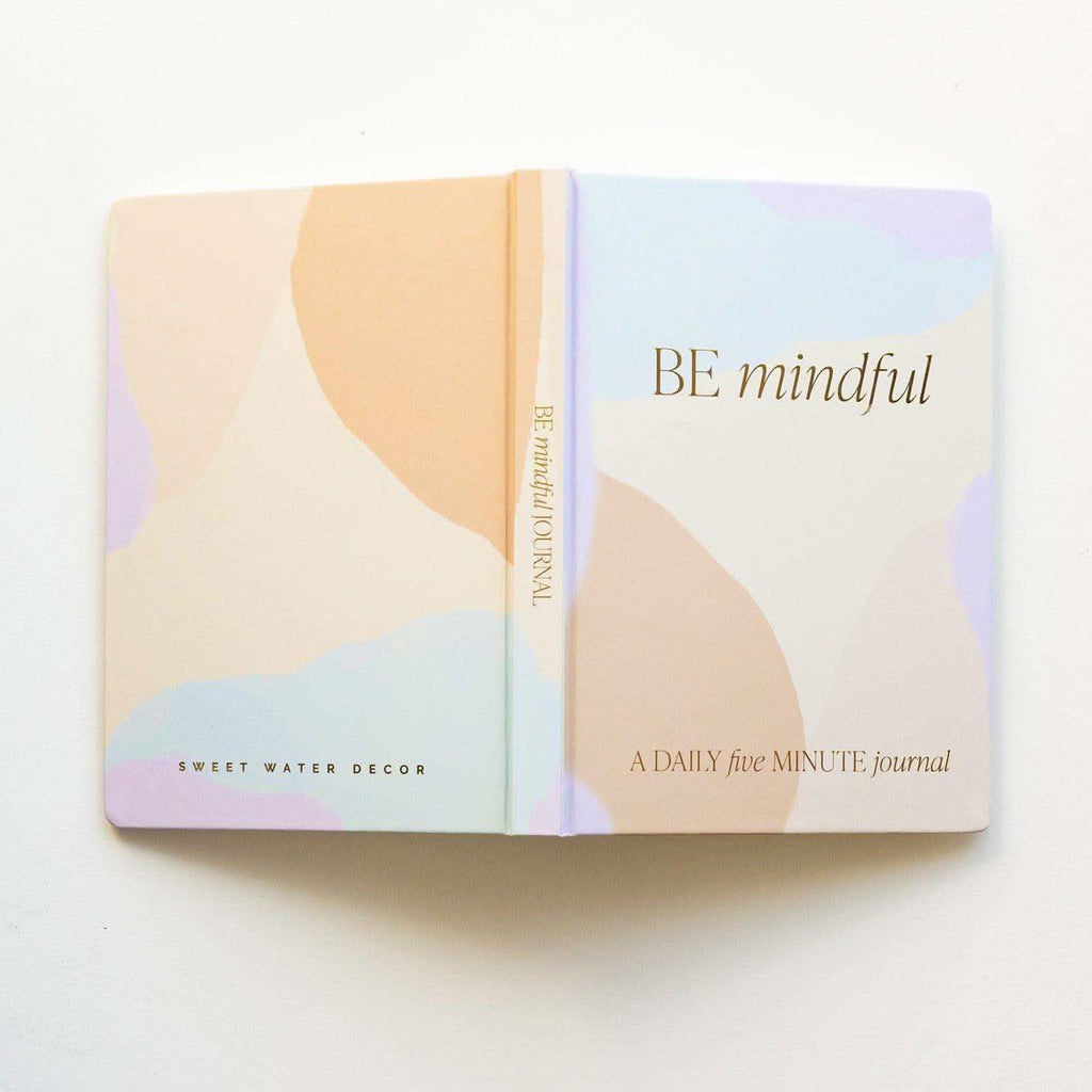 Sweet Water Decor Be Mindful Journal in - Prompted Journal photo