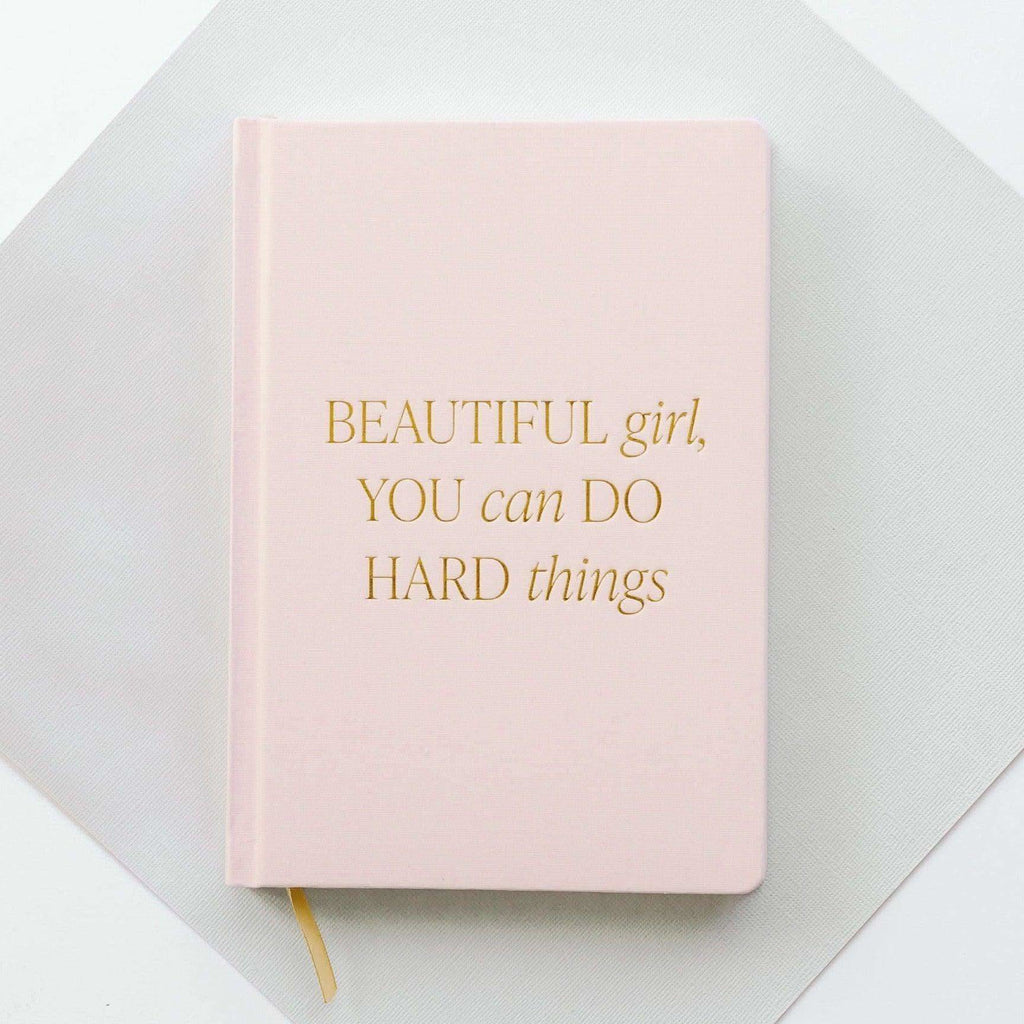 Sweet Water Decor Beautiful Girl Fabric Journal in - Notebooks photo