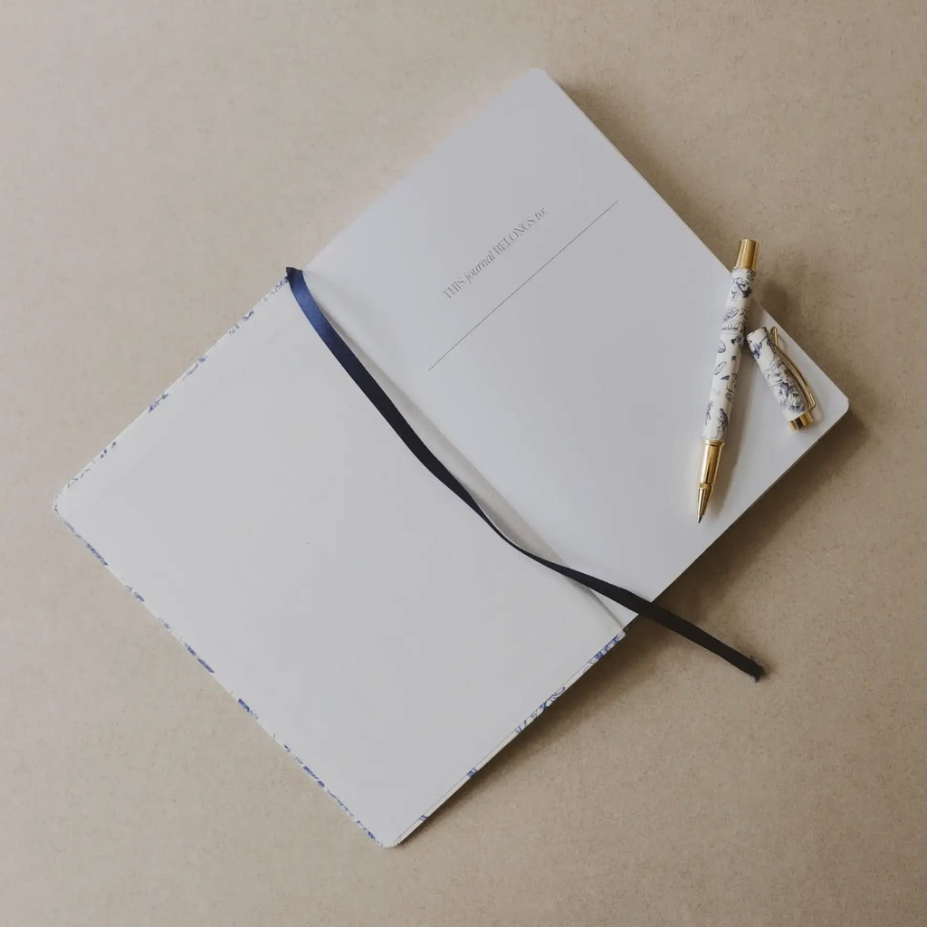 Blue Delft Notes Journal - SwagglyLife Home & Fashion