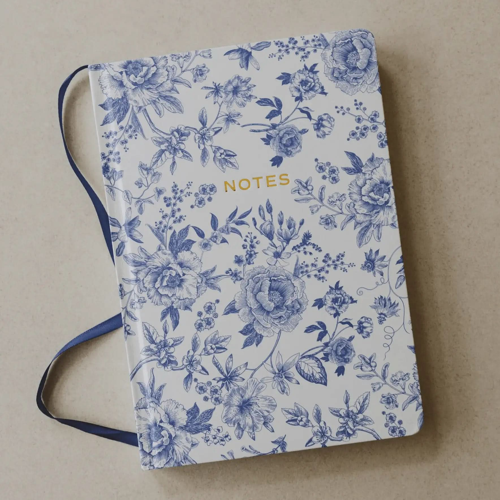 Blue Delft Notes Journal - SwagglyLife Home & Fashion