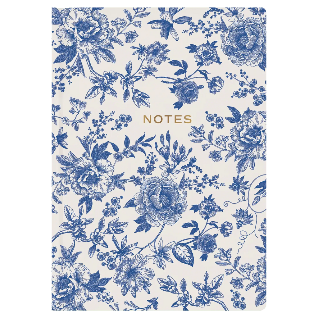 Blue Delft Notes Journal - SwagglyLife Home & Fashion