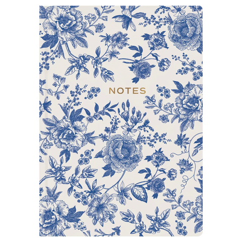 Blue Delft Notes Journal - SwagglyLife Home & Fashion Blue Delft Notes Journal - SwagglyLife Home & Fashion