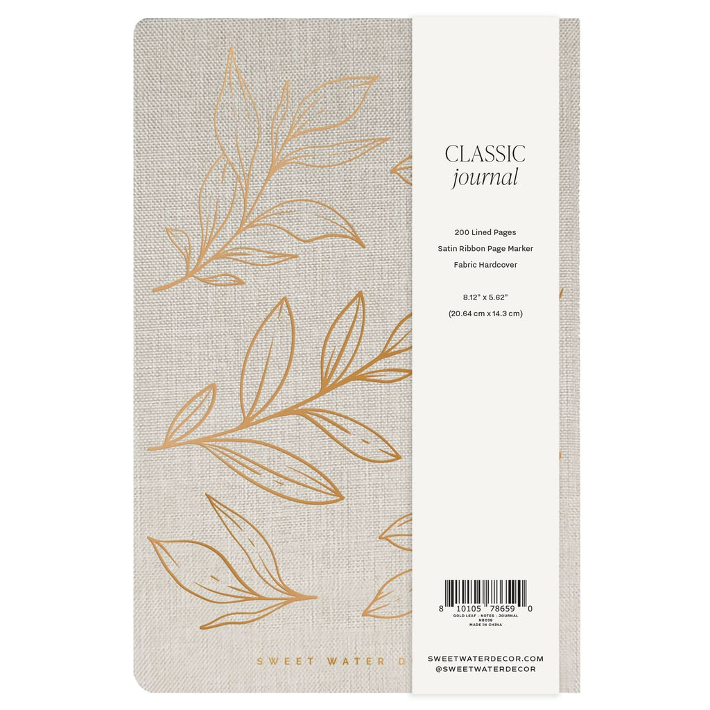 Gold Leaves Notes Journal in - Notebooks photo