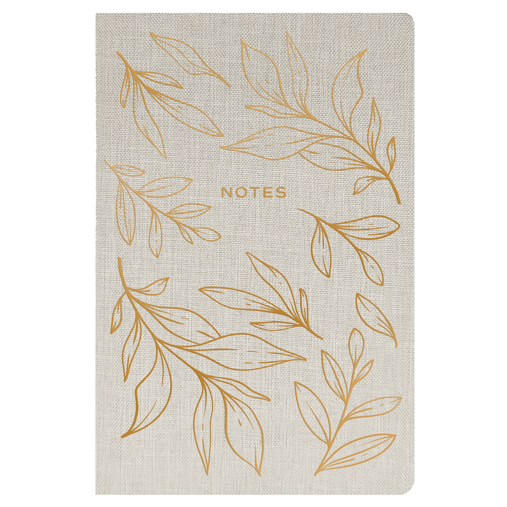 Gold Leaves Notes Journal in - Notebooks photo