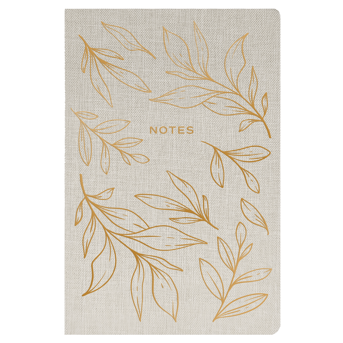 Gold Leaves Notes Journal - SwagglyLife Home & Fashion
