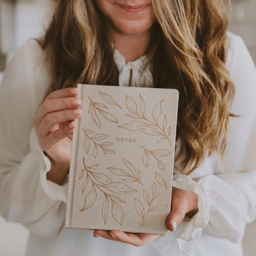 Gold Leaves Notes Journal in - Notebooks photo