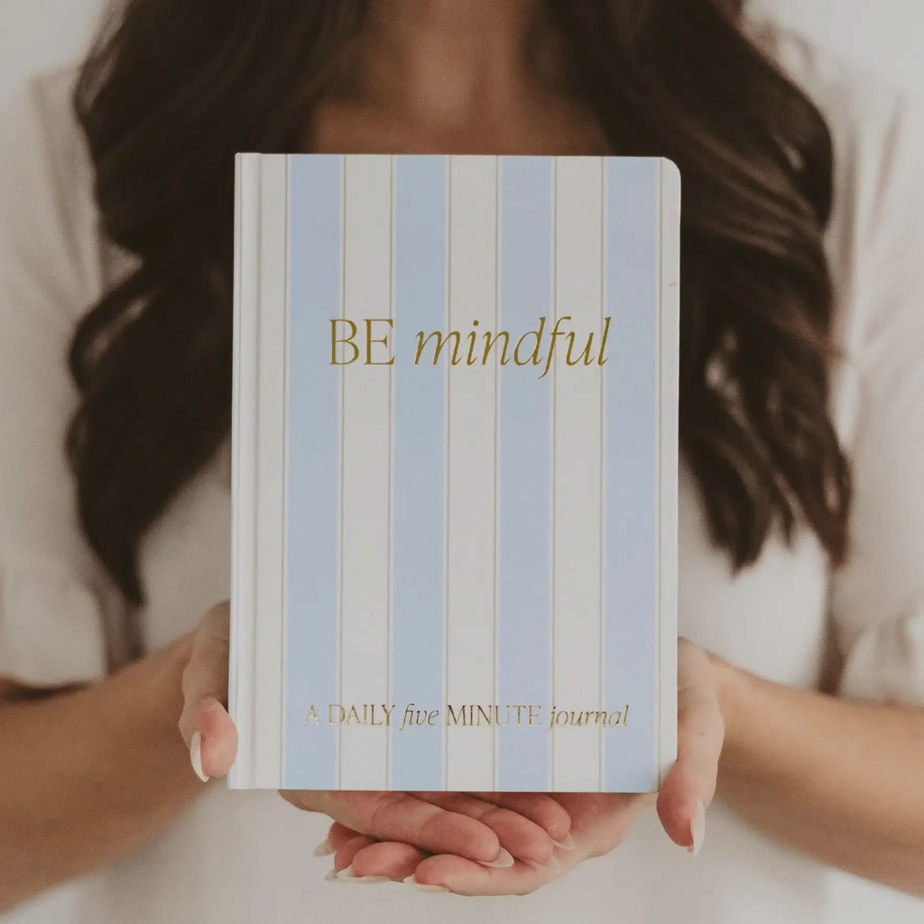 Be Mindful Striped Journal - SwagglyLife Home & Fashion