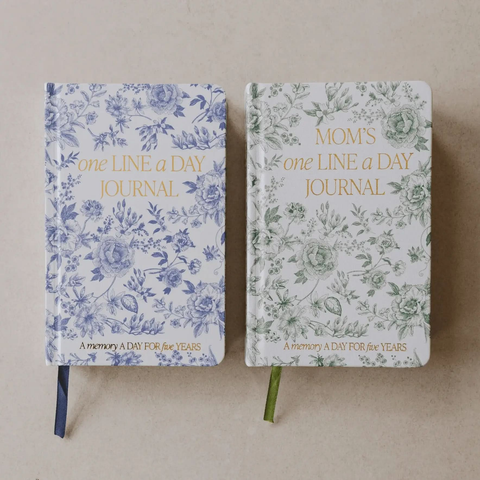 Blue Delft One Line A Day Memory Journal - SwagglyLife Home & Fashion Blue Delft One Line A Day Memory Journal - SwagglyLife Home & Fashion