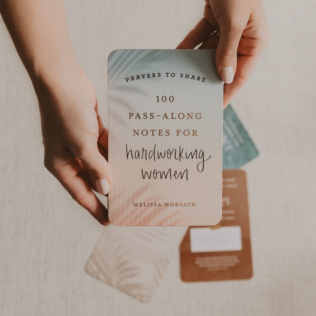 Prayers To Share - 100 Pass-Along Notes for Hardworking Women in - Prayer Cards photo