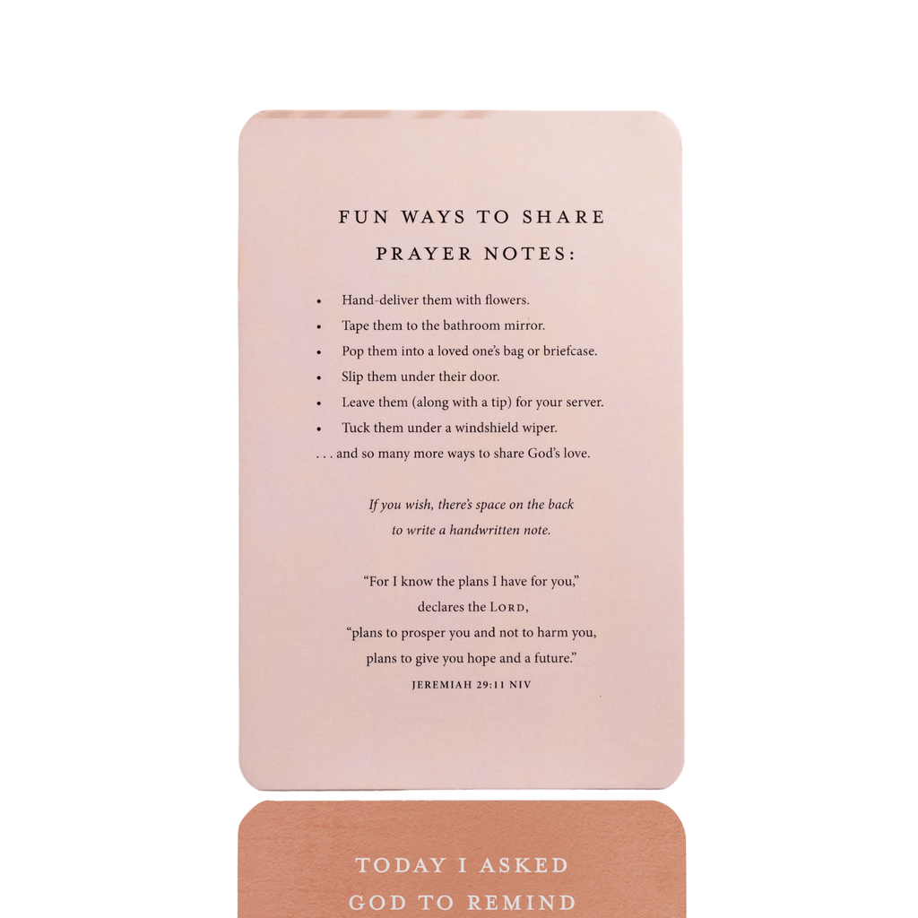 Prayers To Share - 100 Pass-Along Notes for Hardworking Women in - Prayer Cards photo
