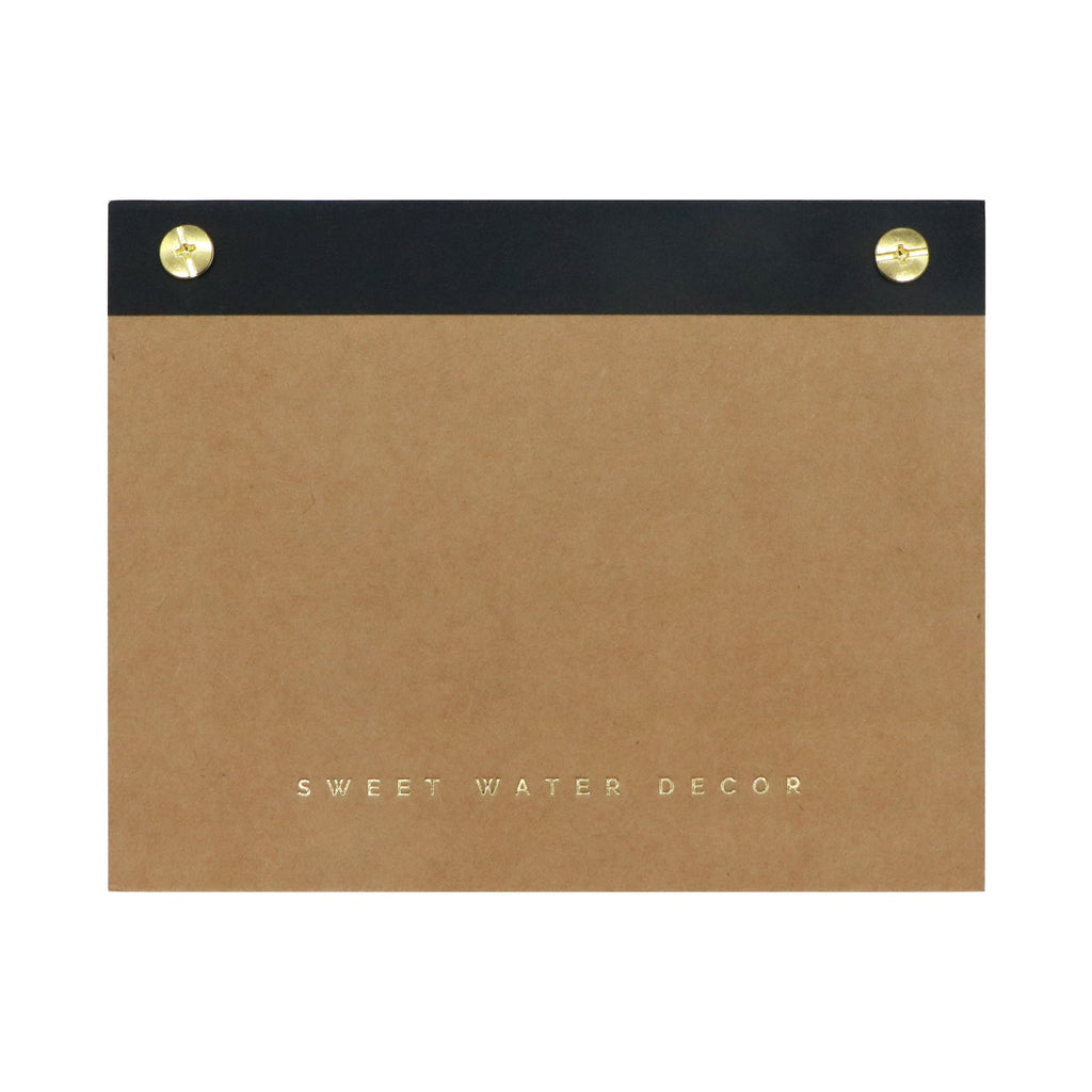 Small Gold Rivet Basic Notepad in - Notepad photo